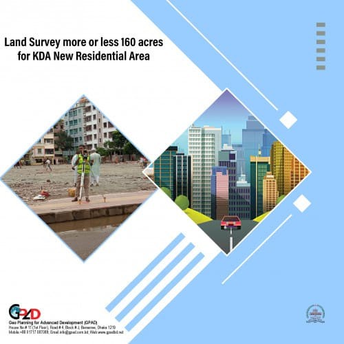 Land Survey more or less 160 acres for KDA New Residential Area
