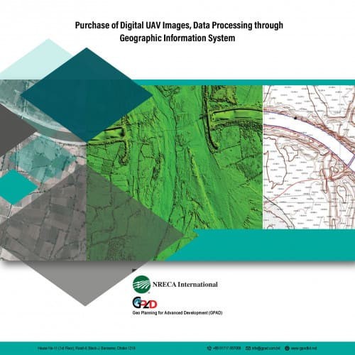 Purchase of Digital UAV Images, Data Processing through Geographic Information System